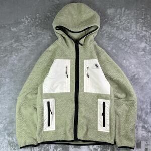Armada Furtherance Fleece Jacket green outerwear Zip-up Size Small